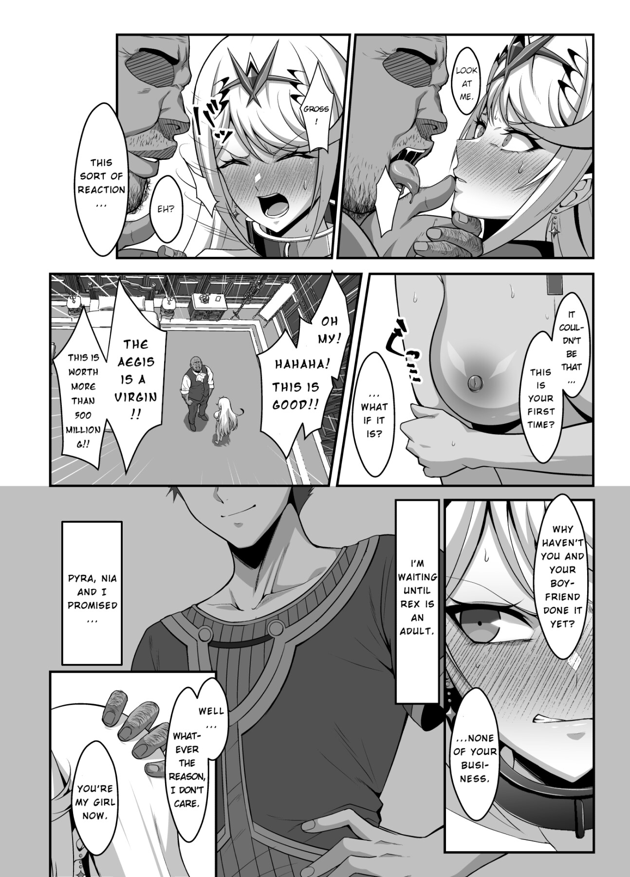 Hentai Manga Comic-Aegis Auction-Read-11